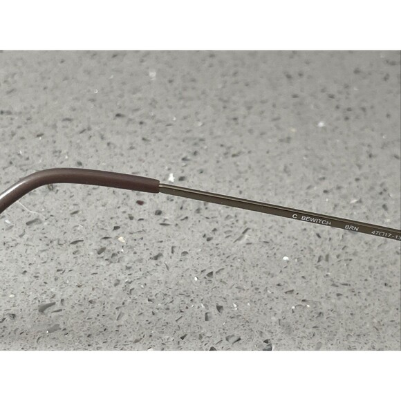 Candie's C Bewitch BRN Brown Optical Eyeglasses Frames ONLY 47-17-130 Oval full - Picture 10 of 13